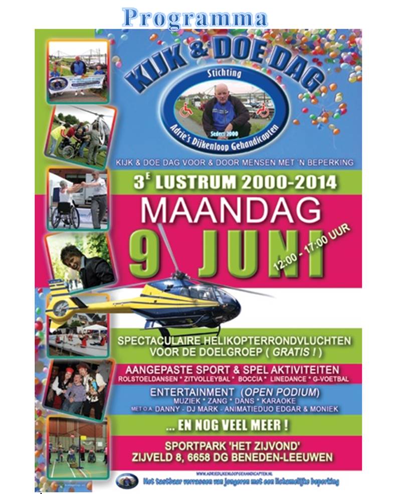 programma flyer